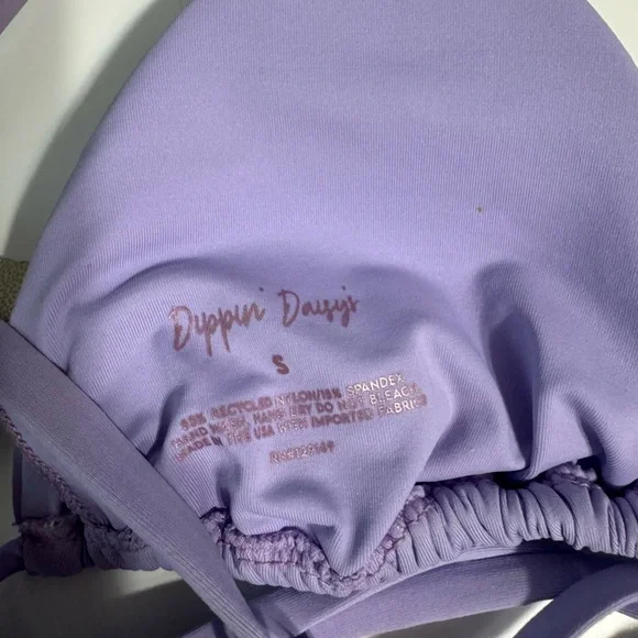 Dippin daisys purple bikini set - Picture 6 of 6